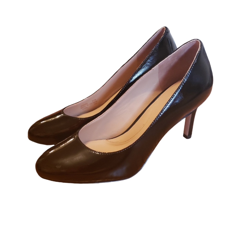 Cole Hann Black Patent Leather Pumps size 6.5B